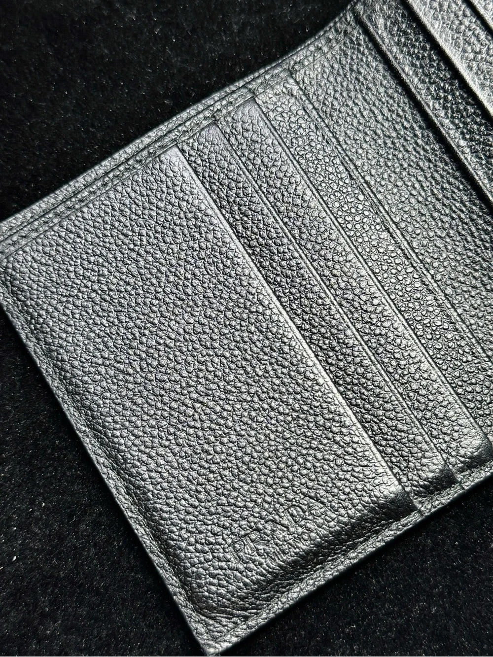 Prada Men's Black Leather Bifold Wallet